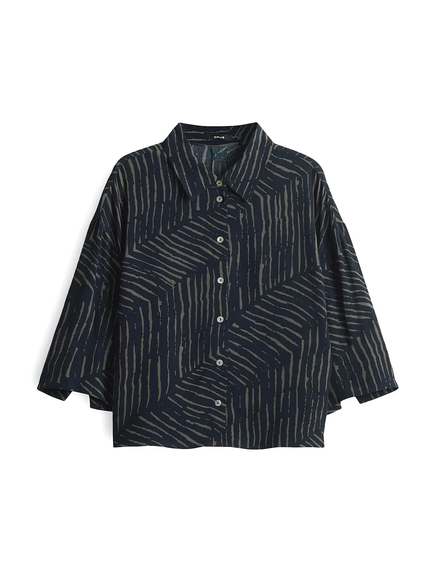 OPUS | Blusenshirt FIANA | dunkelblau